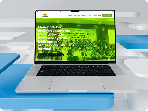 Website Company Profile PT Indah Medika Indonesia