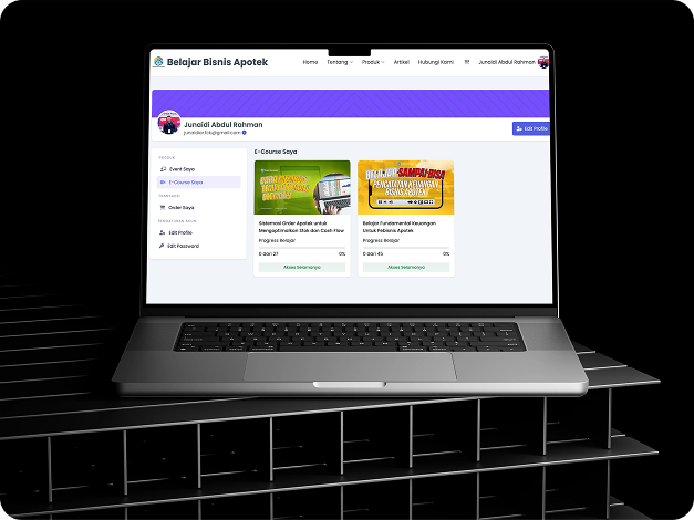 Platform Online Course Belajar Bisnis Apotek